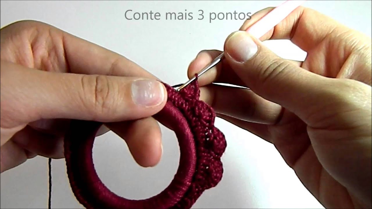 Pano-Chique | D.I.Y. Especial de Natal | Moldura de crochê para enfeitar sua Árvore de Natal