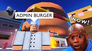 (ADMIN POWERS) ROBLOX Cook Burgers Damay Trolling (FUNNY MOMENTS) #4