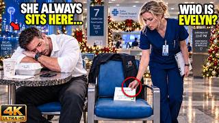 A Nurse Saw the Single Dad Sleeping Alone on Christmas Eve—Then She Read the Empty Chair’s Card