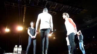 One Direction -- Melbourne October 28 2013 -- B-stage chatter