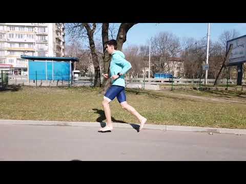 Заснемане на техника на Бягане с Христо Минков.