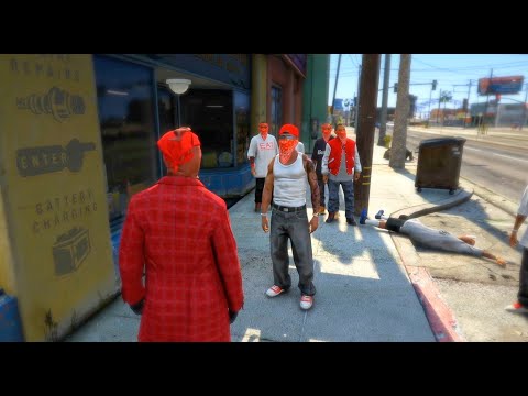 GTA 5 THE LIFE OF THE RED LEADER