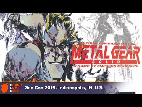 Metal Gear Solid: The Board Game game overview at Gen Con 2019