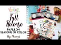 PAPILLON & SEASON OF COLOR| The Happy Planner| Fall Release 2021 Flip Through