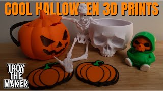 Cool Halloween 3D Prints for Beginners