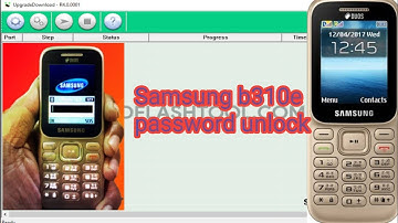 SAMSUNG (B310E)(313)FLASHING DONE BY RESEARCH DOWNLOAD TOOL 100% SOLUTION #samsung #flashing #mobile