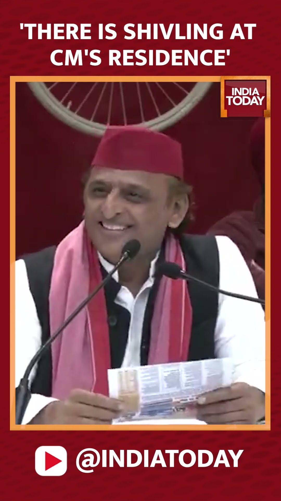 Akhilesh Yadav Makes Bold Statement On Excavation At UP, Says There Is Shivling At CM's Residence
