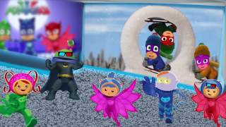 Umizoomi And Pj Masks In Сinema Finger Family Nursery Rhymes For Children