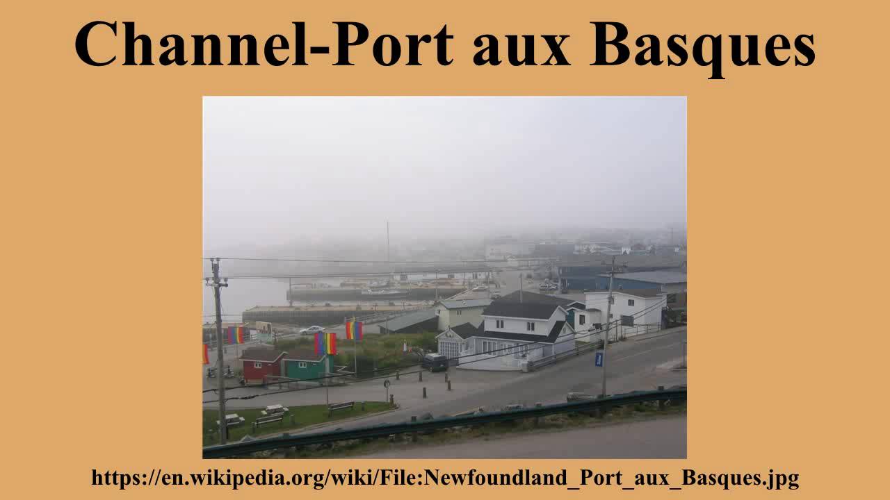 Channel-Port aux Basques