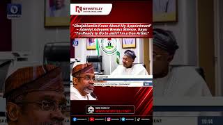 Gbajabiamila Knew About My Appointment – Adeniyi Adeyemi Breaks Silence #news #Gbajabiamila #viral
