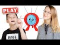КУКУТИКИ PLAY RED BALL Красный Шарик против Синего Кто Лопнет Играем с Кукутиками