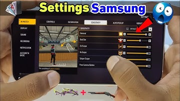 Samsung Galaxy ✨Free Fire Headshot Settings⚙️ 2025 Best Sensitivity settings free fire samsung 2025