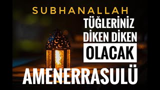 Subhanallah, Tüğleriniz DİKEN DİKEN olacak. Amenerrasulü - Berkan Karadeniz Resimi