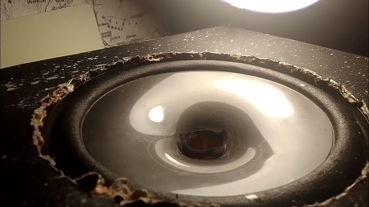 бас тест динамика в коробе - YouTube