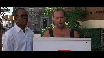 Die Hard 3 (1995) Zeus Saves John