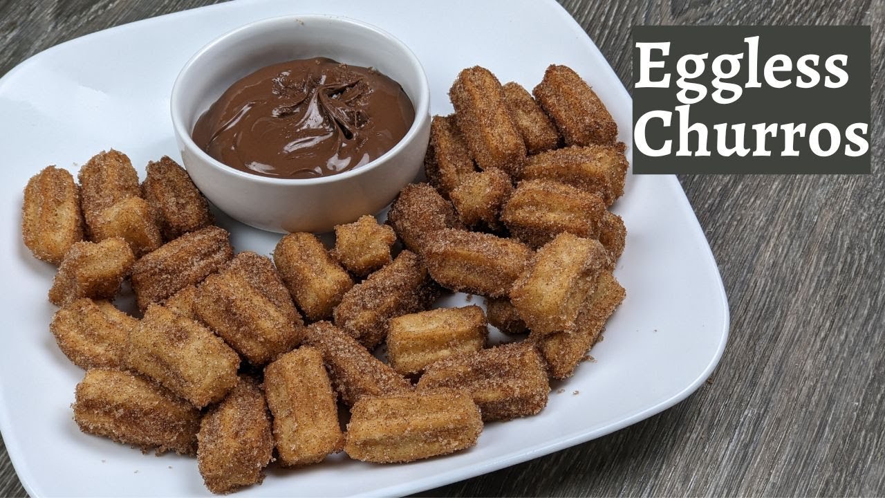 Eggless Churros Recipe Homemade Crunchy & Soft Eggless Churros Bildidee