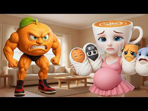 Tung Tung Sahur sad love Story Espressona & Son in Granny House | funny horror animation