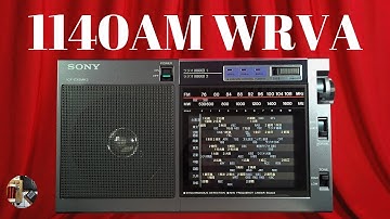 Sony ICF-EX5MK2 | 1140AM WRVA