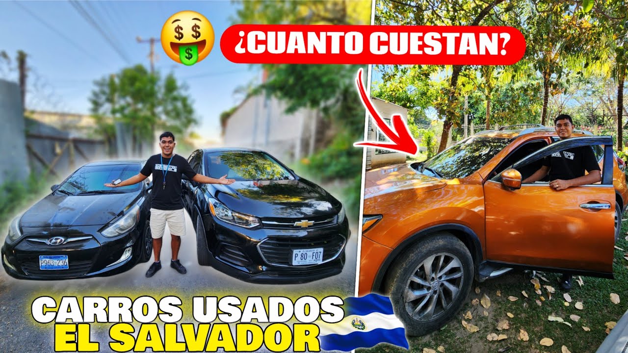 PRECIOS DE LOS CARROS USADOS en EL SALVADOR TIPO SEDAN Y CAMIONETAS 🇸🇻 ¿CAROS O BARATOS? 🤑