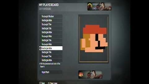 Black Ops| How to make a Mario 8-bit emblem
