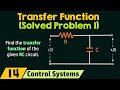 Transfer function solved problem 1