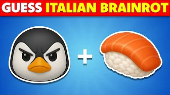 Can you Guess Italian and Indonesian BRAINROT just from emojis?