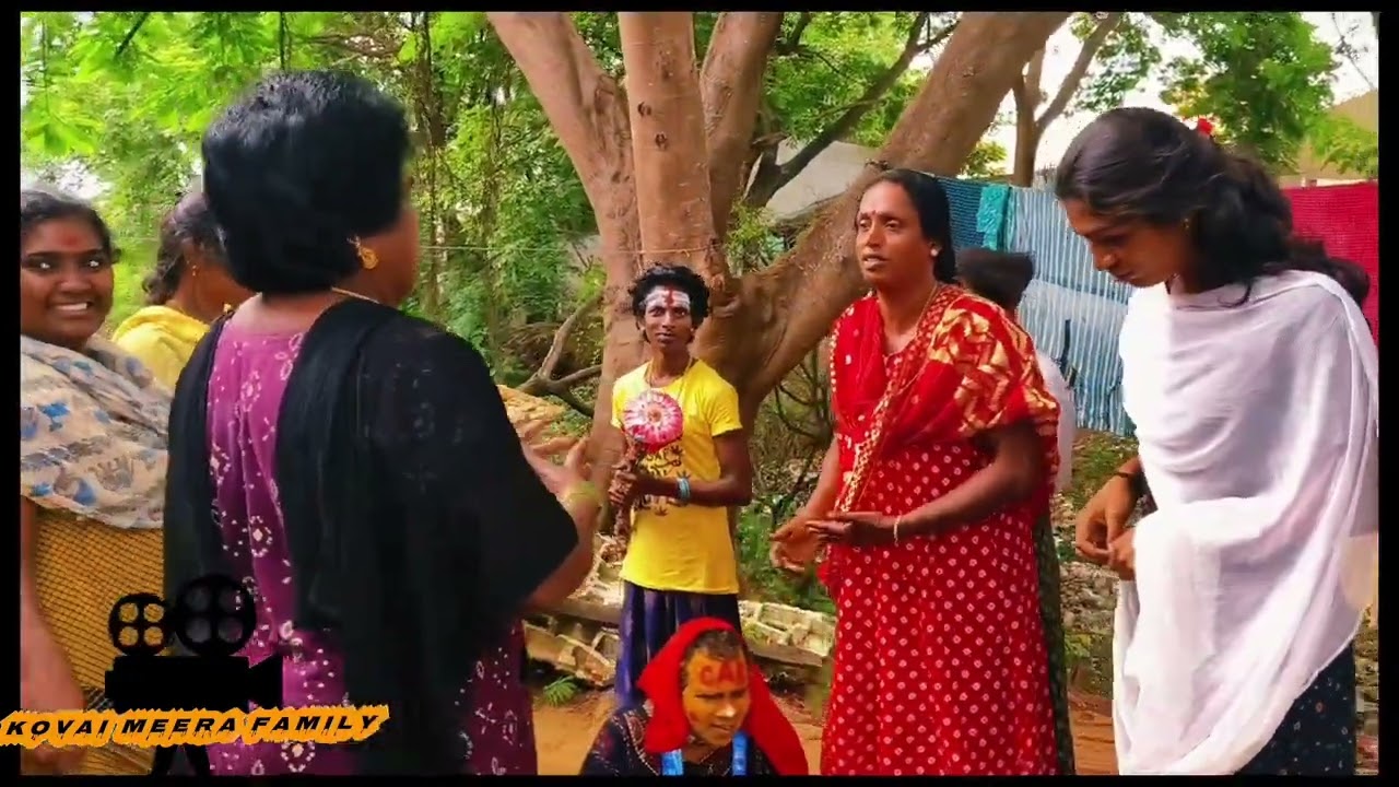 திடீரென்று வந்த நைட்டி சாமியார் #kovaimeerafamily #comedy #video #facebook