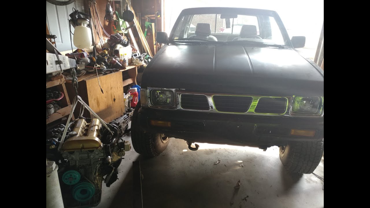 nissan hardbody 4x4 sr20det swap YouTube