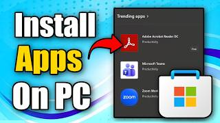 How to install Apps on Laptop & PC Windows (Easy Method)