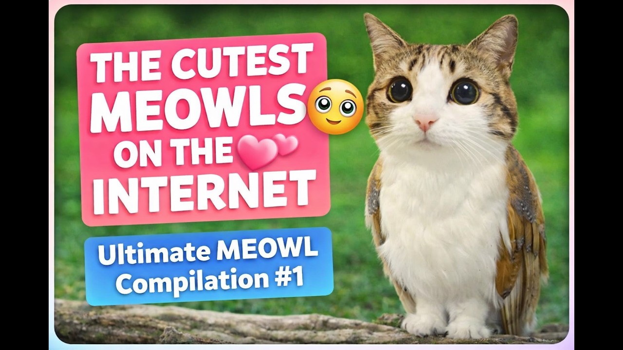 Meowl Letter These are the cutest meowls😳💗 | Ultimate MEOWL Compilation #1 - YouTube