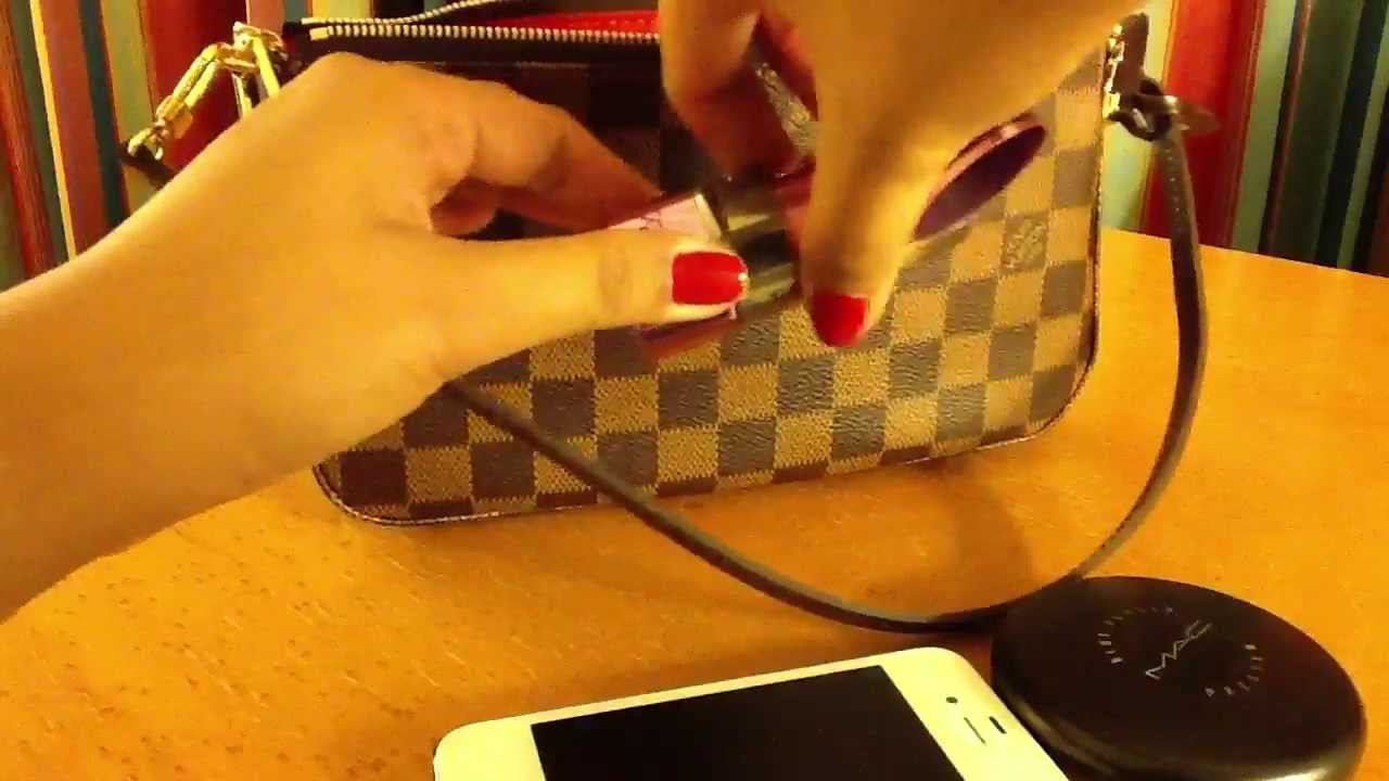 Louis Vuitton Pochette NM (What fits inside?) - YouTube