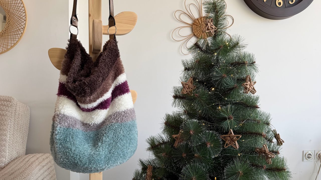 آموزش بافت کیف خورجینی 