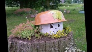 Прикольные поделки для дачи и сада из пней, чурок и коряг Прикольные поделки для дачи и сада из пней, чурок и коряг