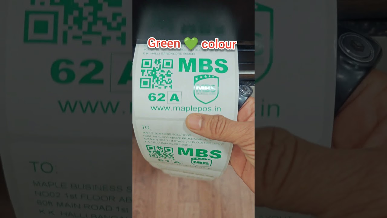COLOR WAX RESIN RIBBONS FOR LABEL PRINT || COLOR THERMAL TRANSFER RIBBON