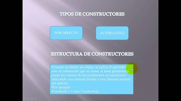 Constructores en java