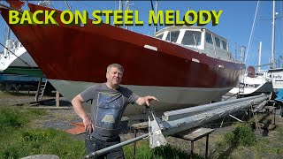 #144 Steel boat restoration.  NOT ABANDONED!!!!!