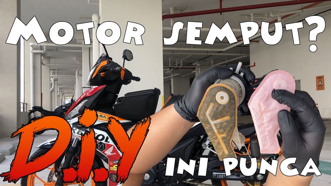 DIY RS150R Fuel Filter Berlumut Wajib Tukar