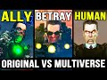 ORIGINAL G-MAN VS MULTIVERSES G-MAN! WHO