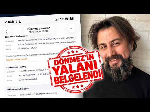 ...VE AHMET DÖNMEZ'İN YALANI BELGELENDİ
