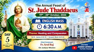 Day 5 • English • 06:30 AM || Feast of St. Jude Thaddaeus - 2026 || October 23, 2026