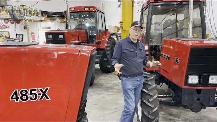 Rare Prototype Pre-Production International Harvester Tractors from Fall 1985