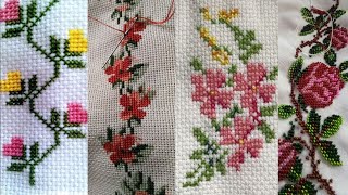 Latest unique new fancy cross stitch hand embroidery design