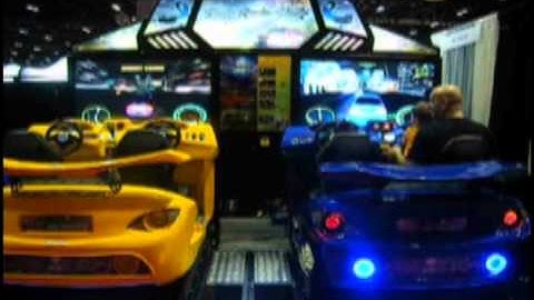 Street Racing Stars SDX2-2 (IAAPA Expo 2010) Arcade & Video, Coin-Op Game, Motion Simulator