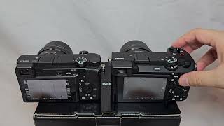 SONY ミラーレス一眼カメラα6700とα6400のシャッター音を比べてみた