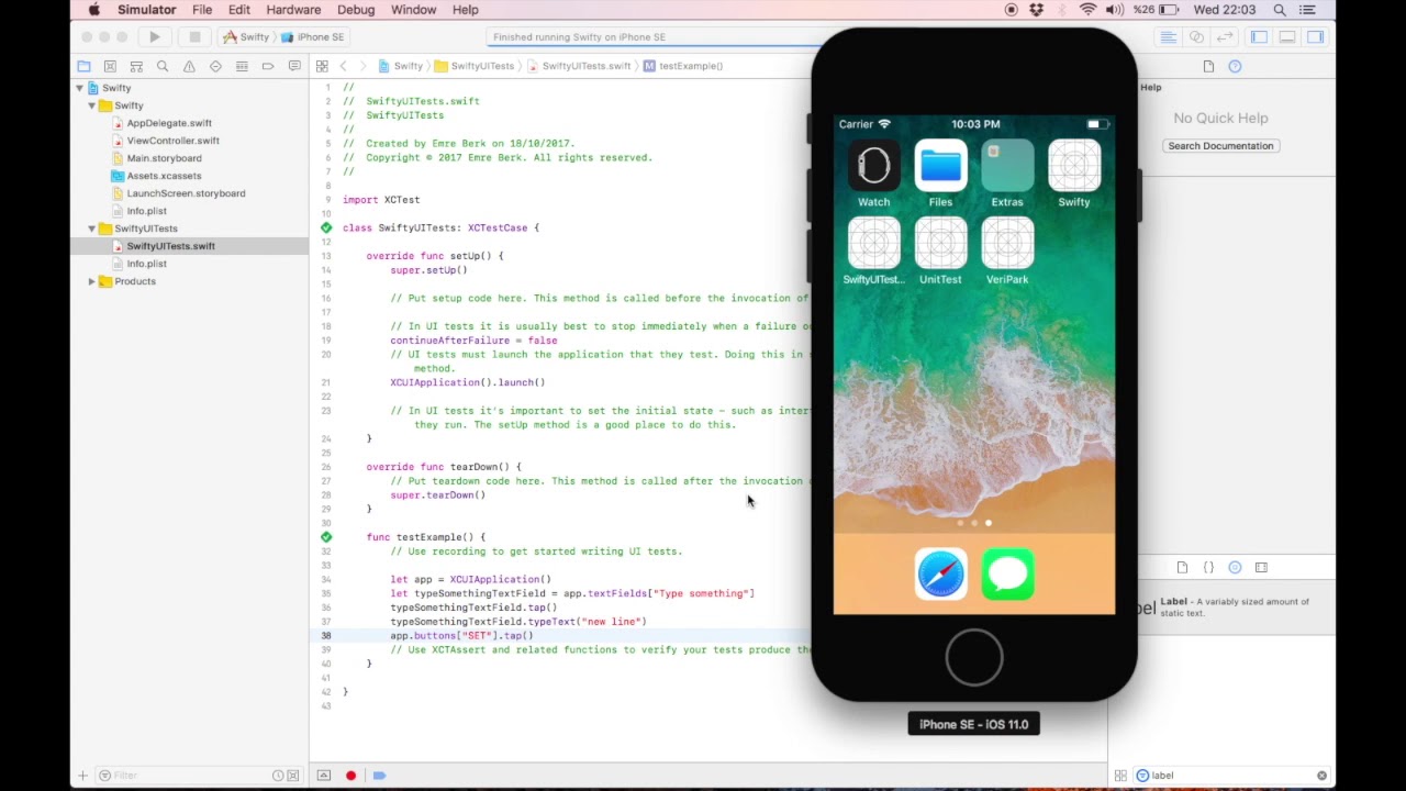 Intro to UI Testing in 7 Minutes - Swift