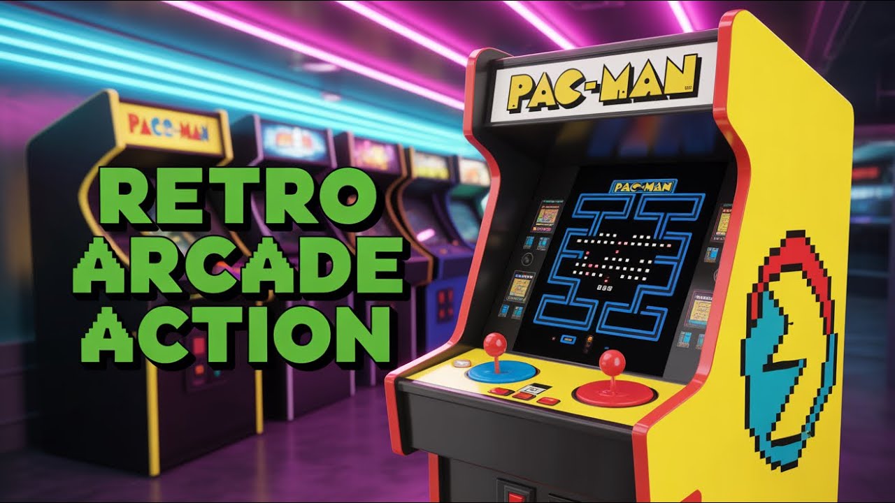 PAC - Man 5 Outrunning ghosts!