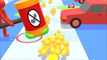 TINY RUN GAME ⭐️🐜- All Levels Gameplay Walkthrough Android, iOS