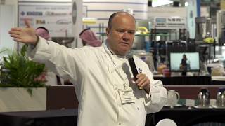 The ICCA Electrolux WACS Chefs Live Education Theatre Runs at GulfHost 2017