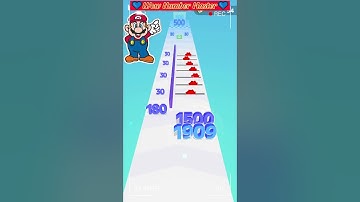 Number Master️🎉#shorts #numberrun #numbermaster #funnyvideo