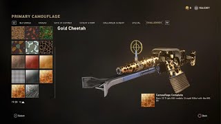 Call of Duty: WWII Multiplayer - MG 81 Gold Cheetah